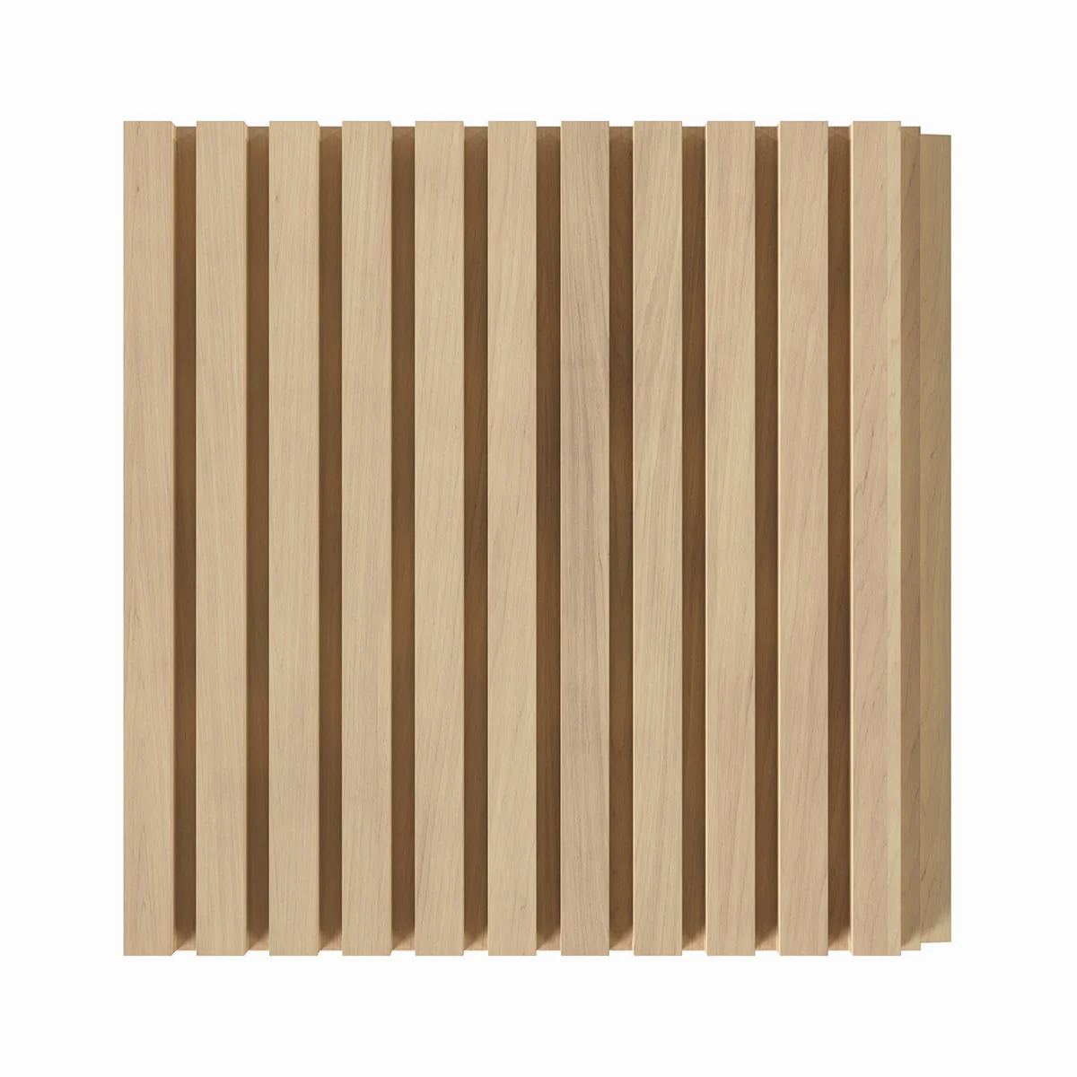 1/4" Square Solid Wood Tongue and Grove Tambour Panel, 11/16" thick x 4 5/16"width x 112"long - Image 6