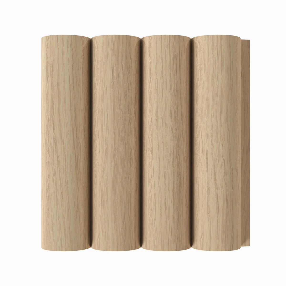 1" Bead Solid Wood Tongue and Grove Tambour Panel, 3/4" thick x 4 3/16"width x 112"long