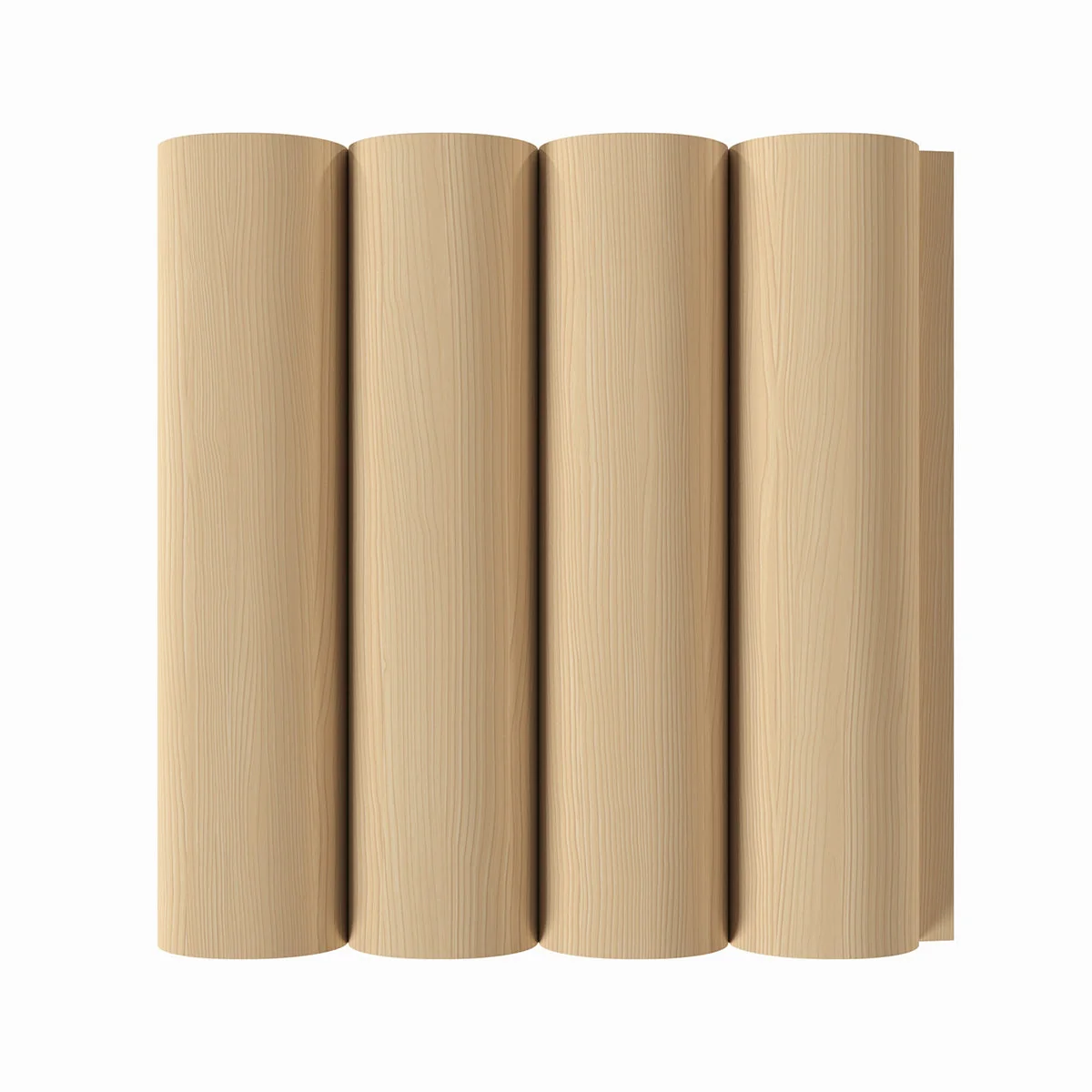 1" Bead Solid Wood Tongue and Grove Tambour Panel, 3/4" thick x 4 3/16"width x 112"long - Image 6