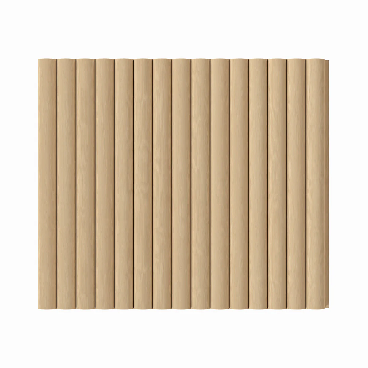 3/4" Bead Solid Wood Tongue and Grove Tambour Panel, 11/16" thick x 3 15/16" width x 112" long - Image 4