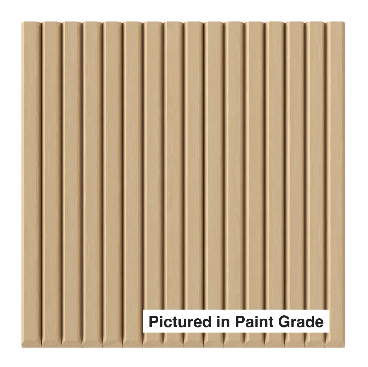 3/4″ Bevel Slat Tambour  – Thick