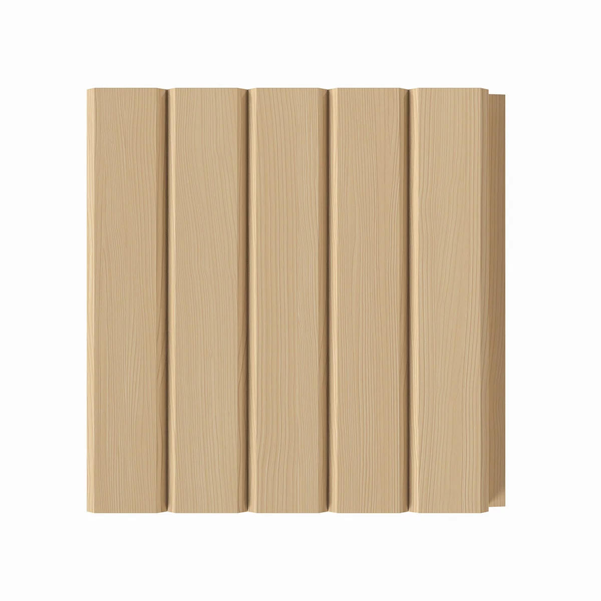 3/4" Bevel Solid Wood Tongue and Grove Tambour Panel, 11/16" thick x 3 15/16"width x 112"long (The bevel is different from the 201 profile)) - Image 6