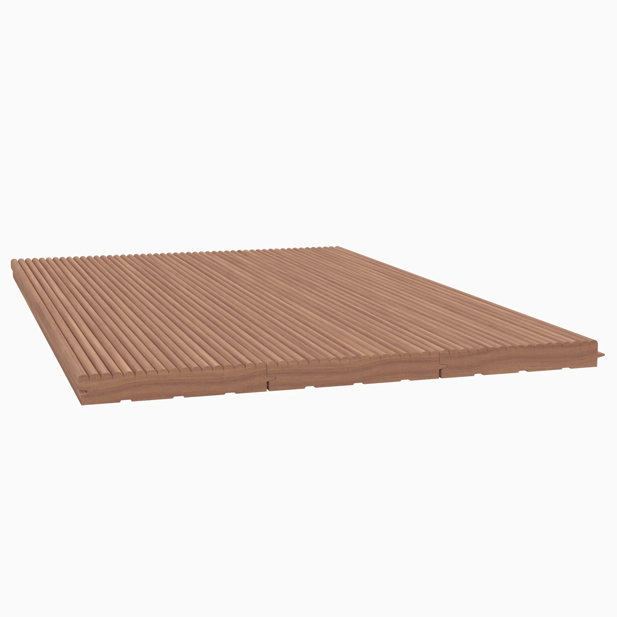 1/4" Bead Solid Wood Tongue and Groove Tambour Panel, 11/16" thick x 4 7/16"width x 112"long - Image 9