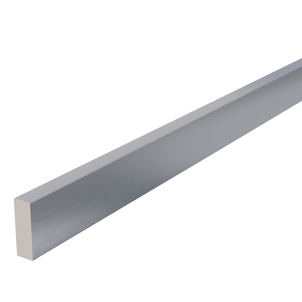 Metallic Trim Aluminum Bar, 72'' L x 3/4" W x 1/4'' T