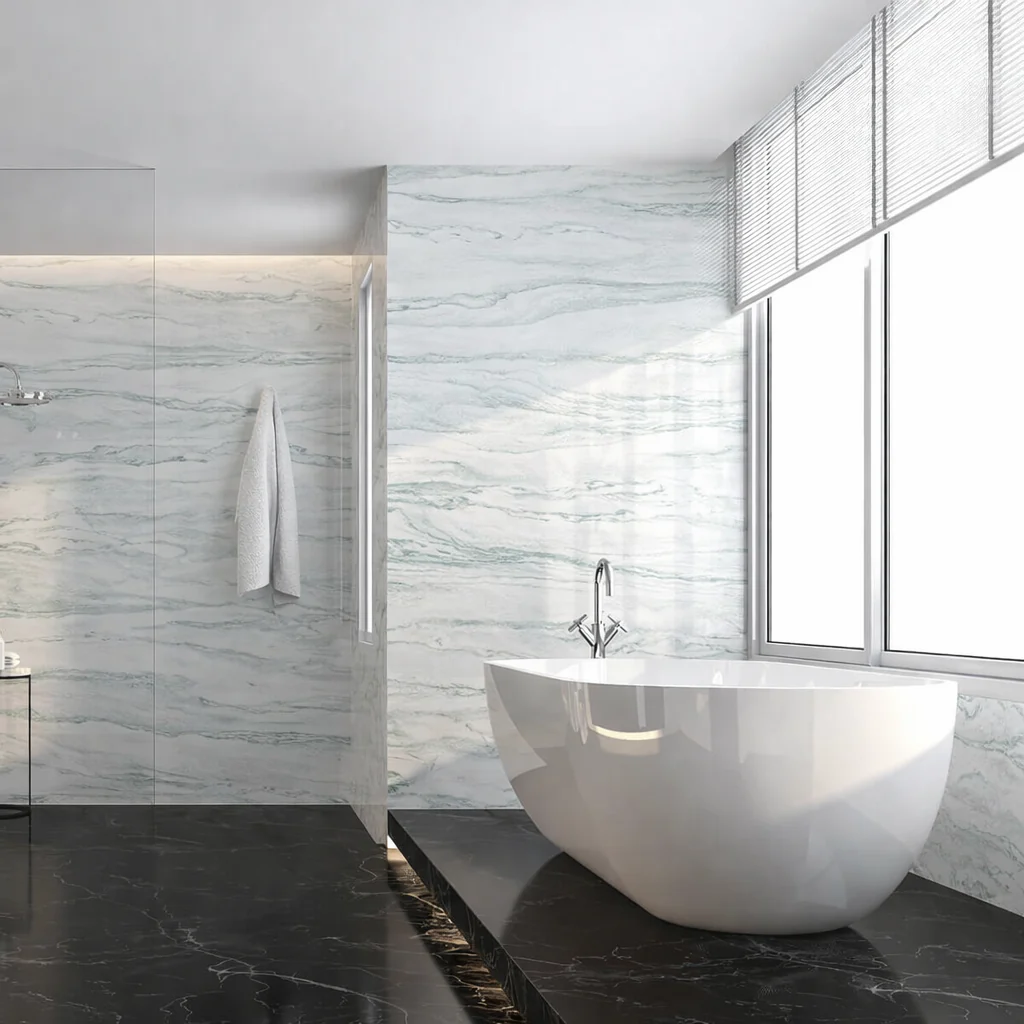 Artic White - Flexible Marble Stone Veneer - Opaque - Image 4
