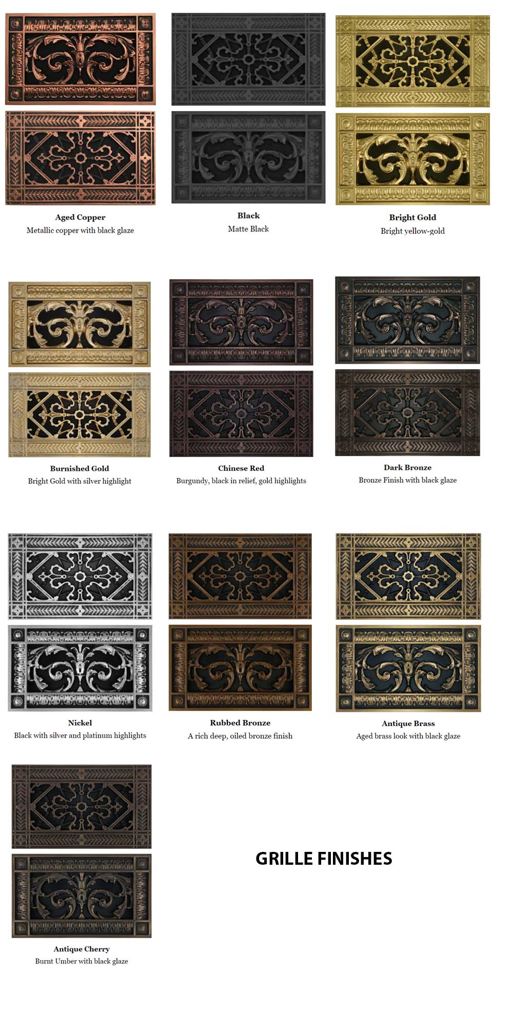 Arts and Crafts Grille for Duct Size of 20"- Please allow 1-2 weeks. - Image 9