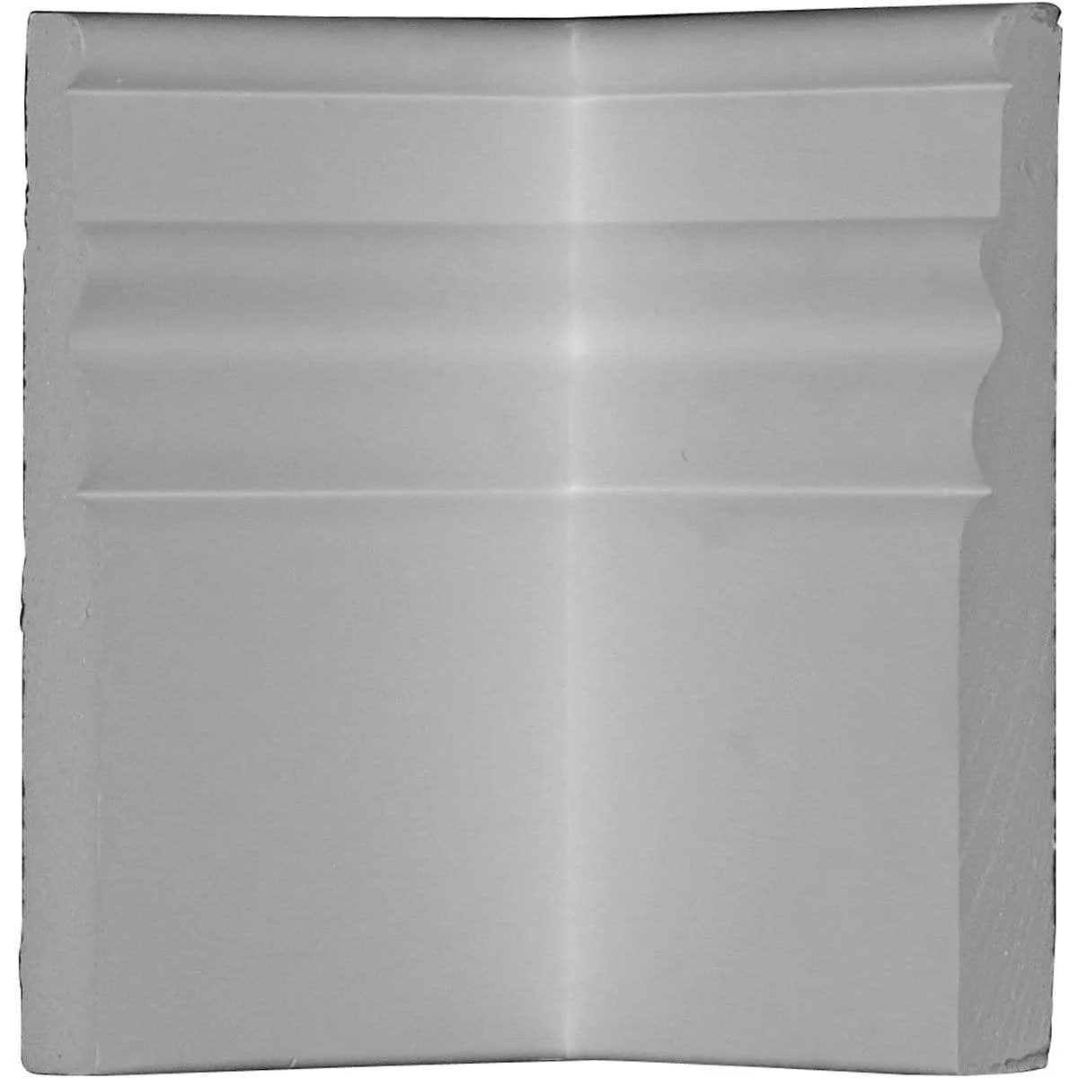 Baseboard Moulding Inside Corner,5 7/8"H x 3 1/8"D, Usually ships in 2-3 days