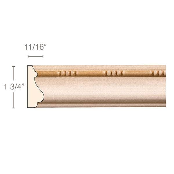 Bead and Barrel, 1 3/4"w x 11/16"d
