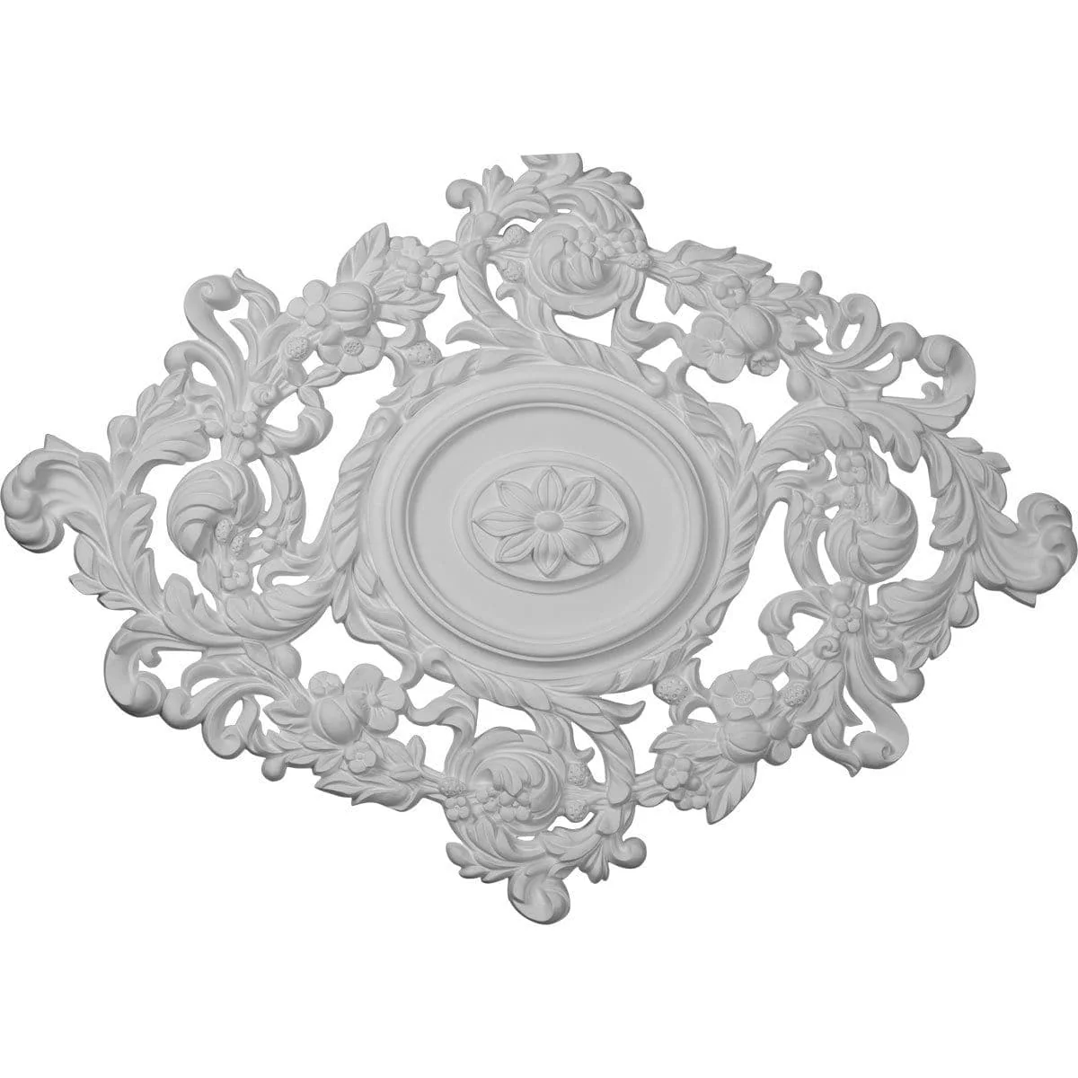 Ceiling Medallion, 22 1/2"W x 30 3/8"H x 1 1/2"P