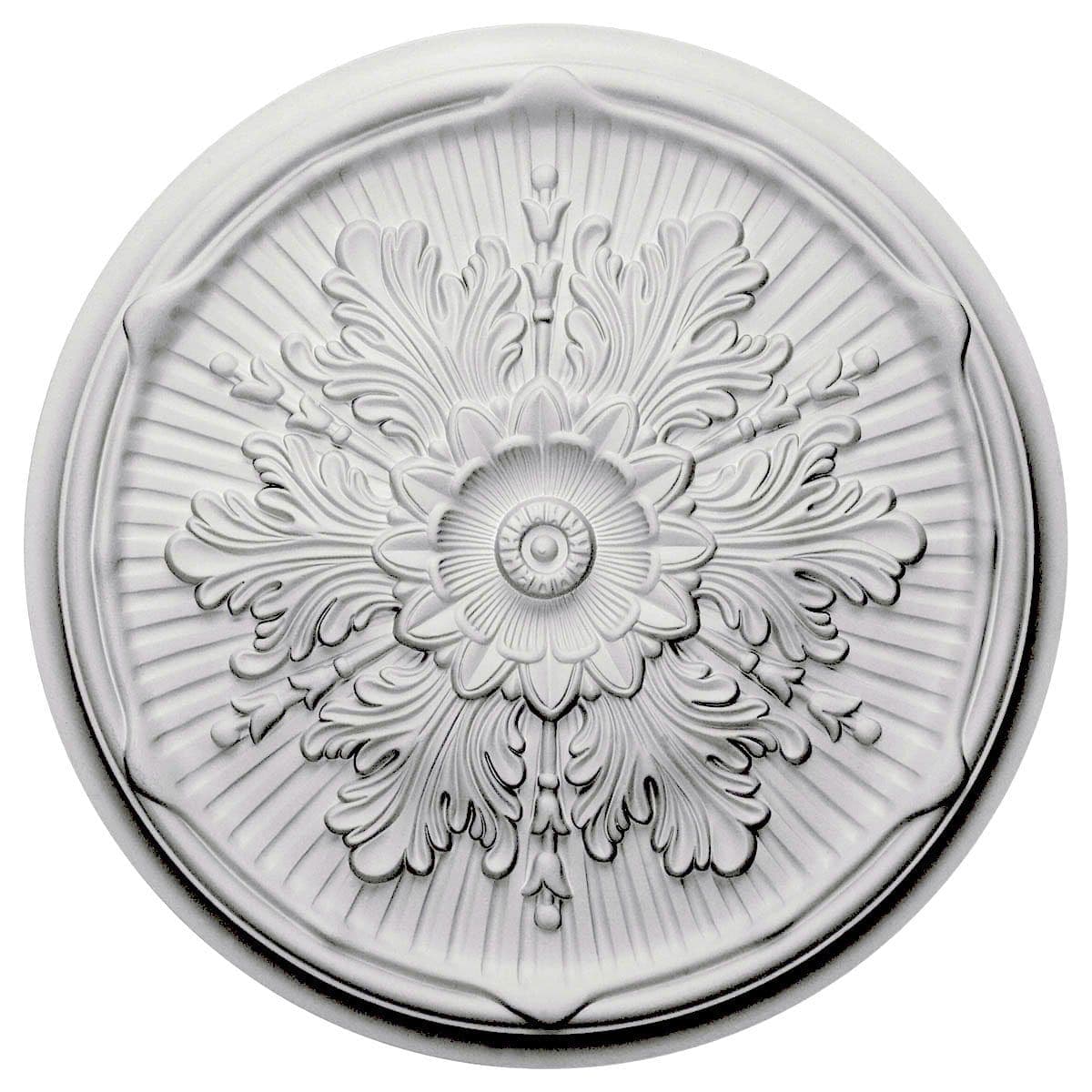 Ceiling Medallion (Fits Canopies up to 3 1/2"), 21"OD x 2"P