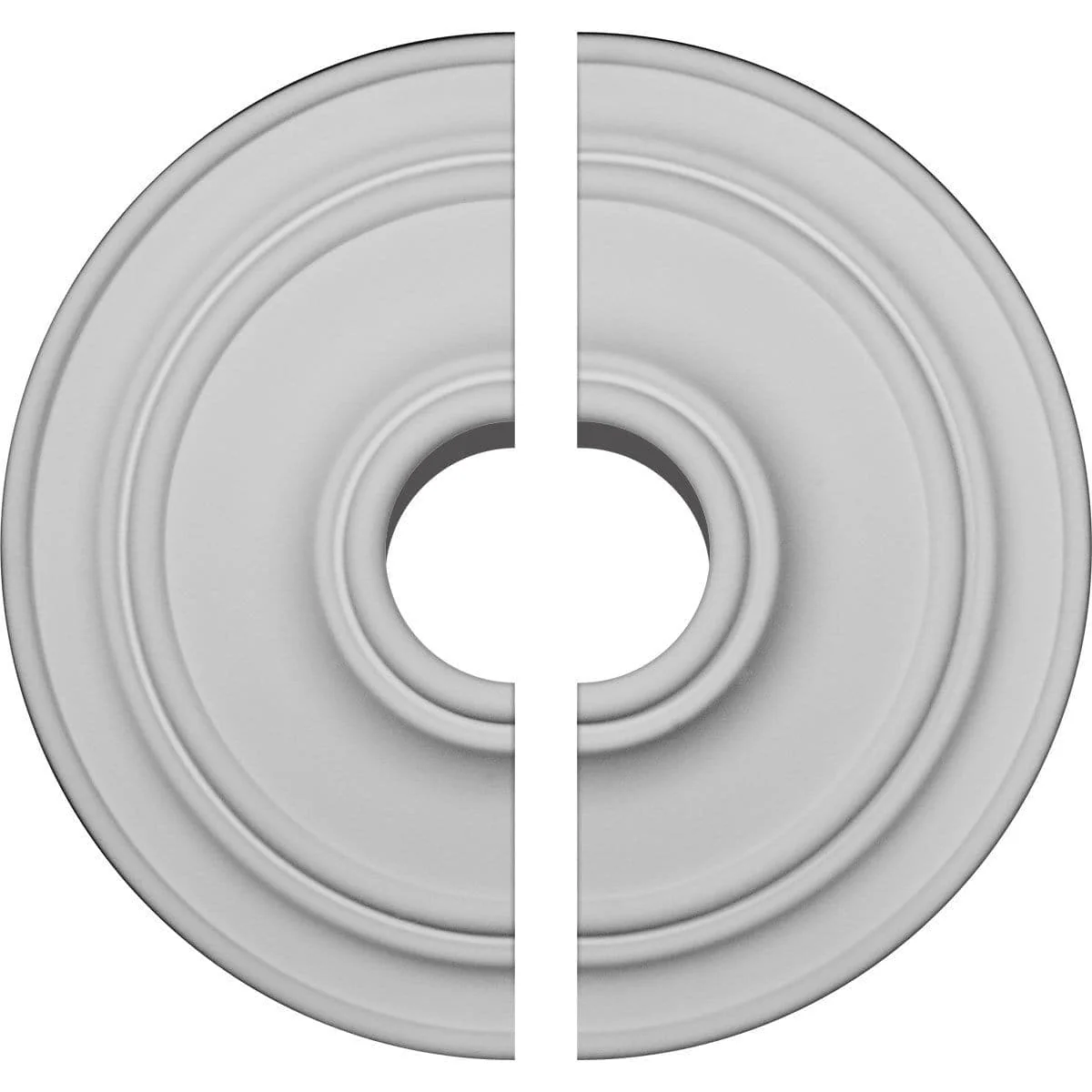 Ceiling Medallion, Two Piece (For Canopies up to 5 1/2")21 7/8"OD x 2 3/8"P