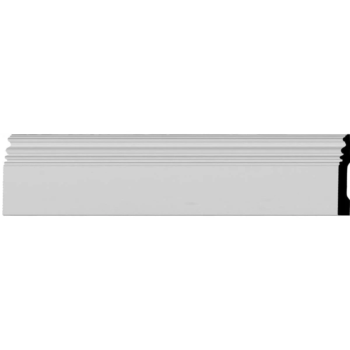 Classic Baseboard Moulding, 5"H x 3/4"P x 94 1/2"L