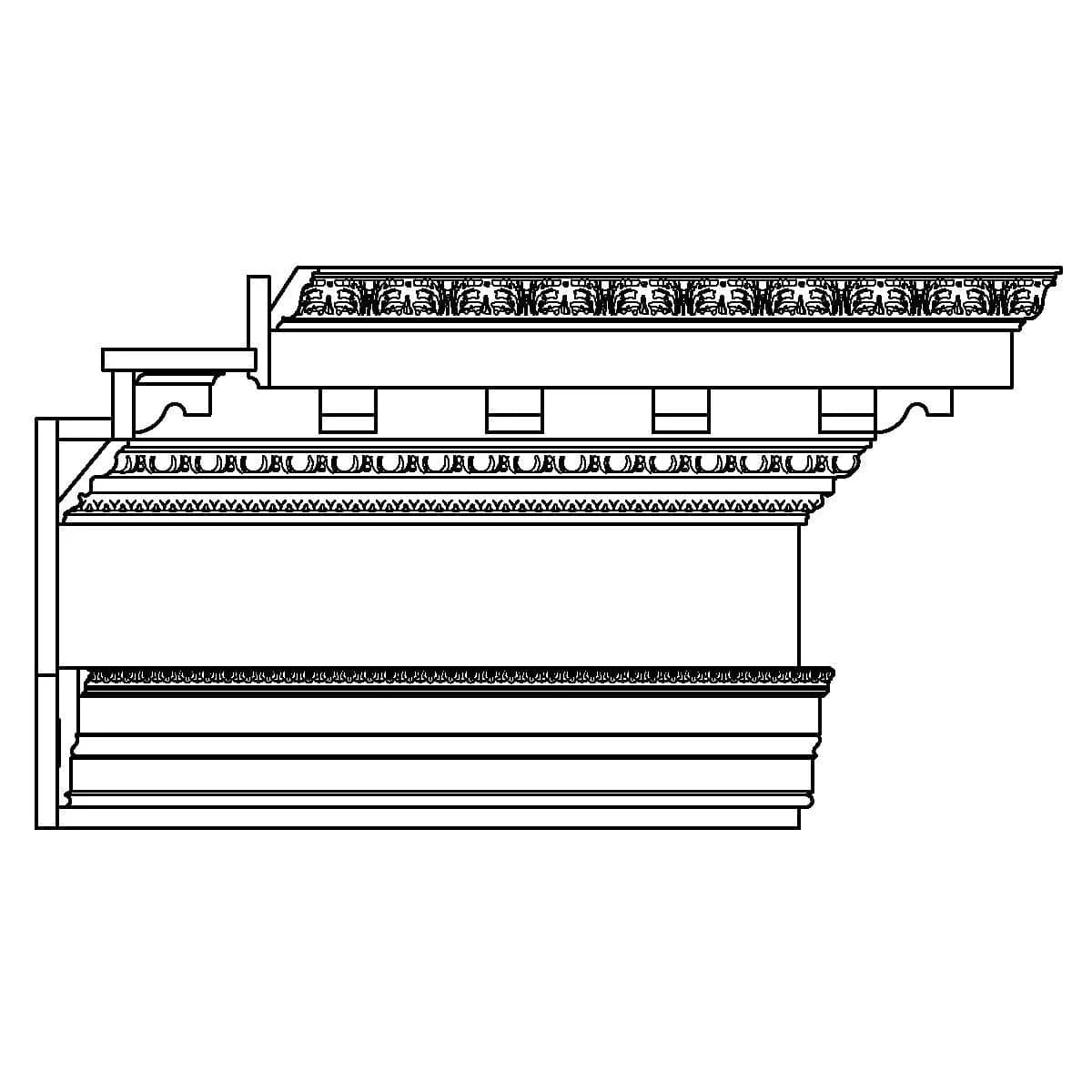 LCD8560 = CM8820, CDS1x4, DS1x6, MB192, DS1x4 (jobsite modified), DS1x2, CM8859, DS1x10, PM8561, B460, DS1x6, 20 1/4"h x 10 1/8"d