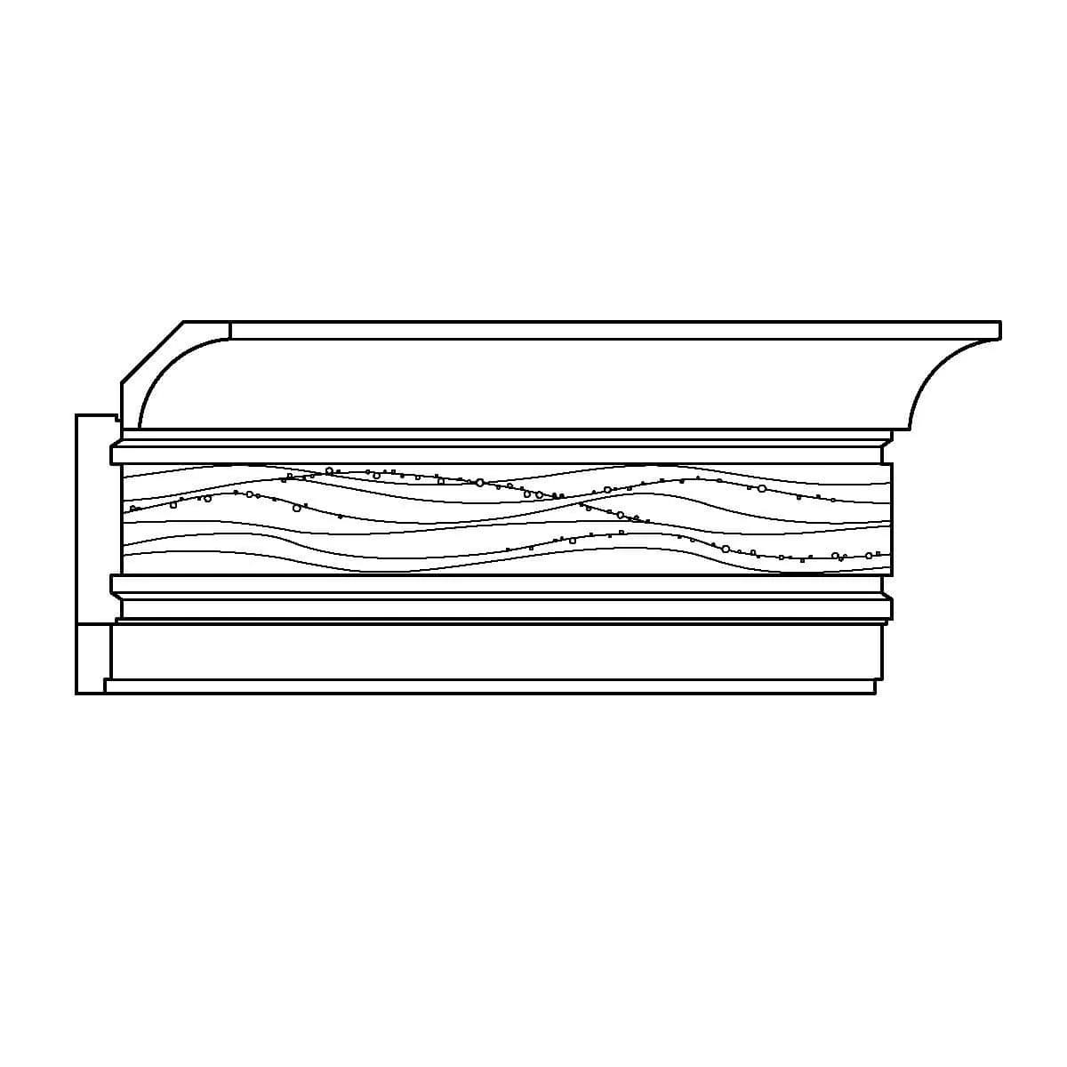 LCD8504 = CO675, CTY1242, PS290, 6 5/8"h x 2 3/4"d