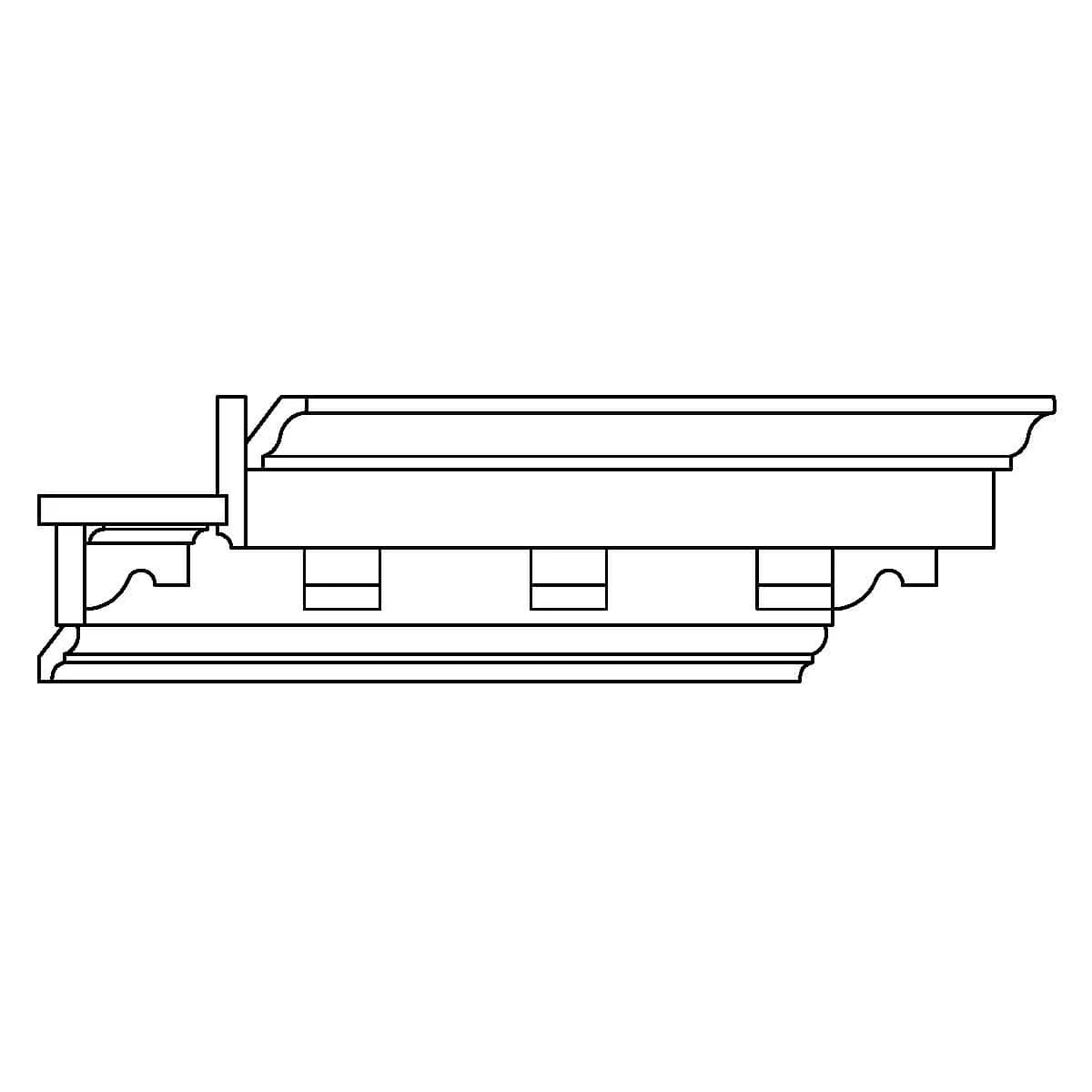 LCD - CR882, CDS1X4, DS1X6, MB192, DS1X4 (jobsite modified), CR840, 7 1/2"h x 7 1/8"d