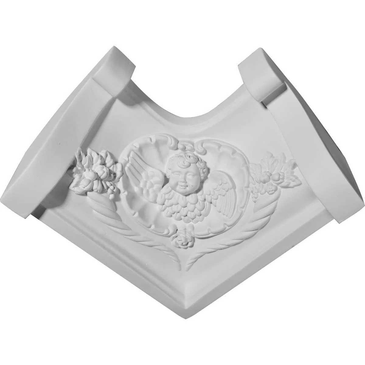 Edinburgh Inside Corner for Moulding Profiles, 3 3/4"H x 3 3/4"P