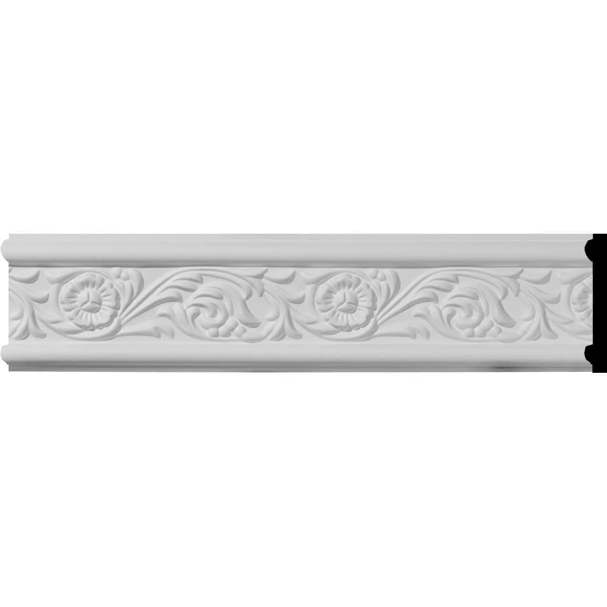 Emery Floral Chair Rail, 3 1/8"H x 1/2"P x 94 1/2"L