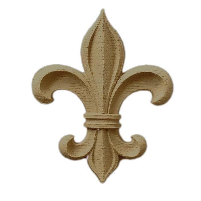 Fleur de Lis, 4 3/4"w x 5 7/8"h x 1/2"d, Made To Order, Minimum Order Amount $300