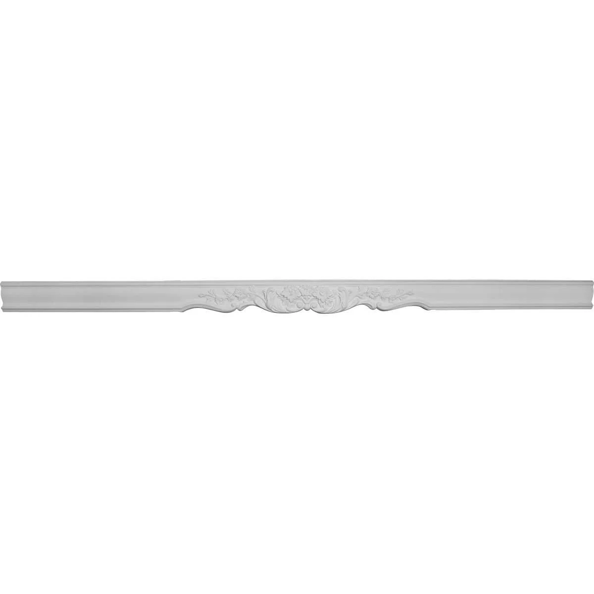 Flower Casing Facia, 5 1/4"H x 1 3/8"D x 94 1/2"L