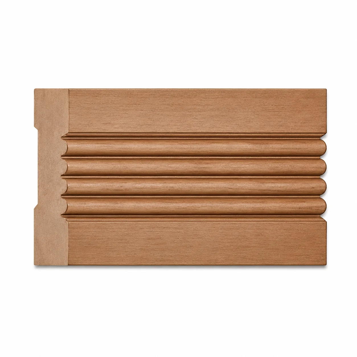Fluted Casing, 4''w x 3/4''d