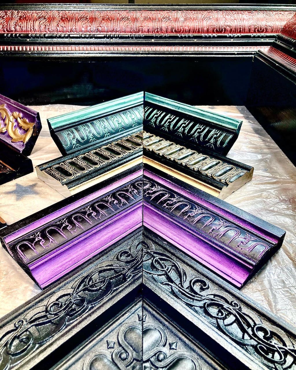 Fluting Cornice, 3"w x 13/16"d - Image 5