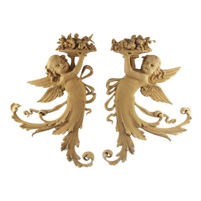 Italian Cherub, 9"w x 13 1/2"h x 5/8"d, Made To Order, Minimum Order Amount $300