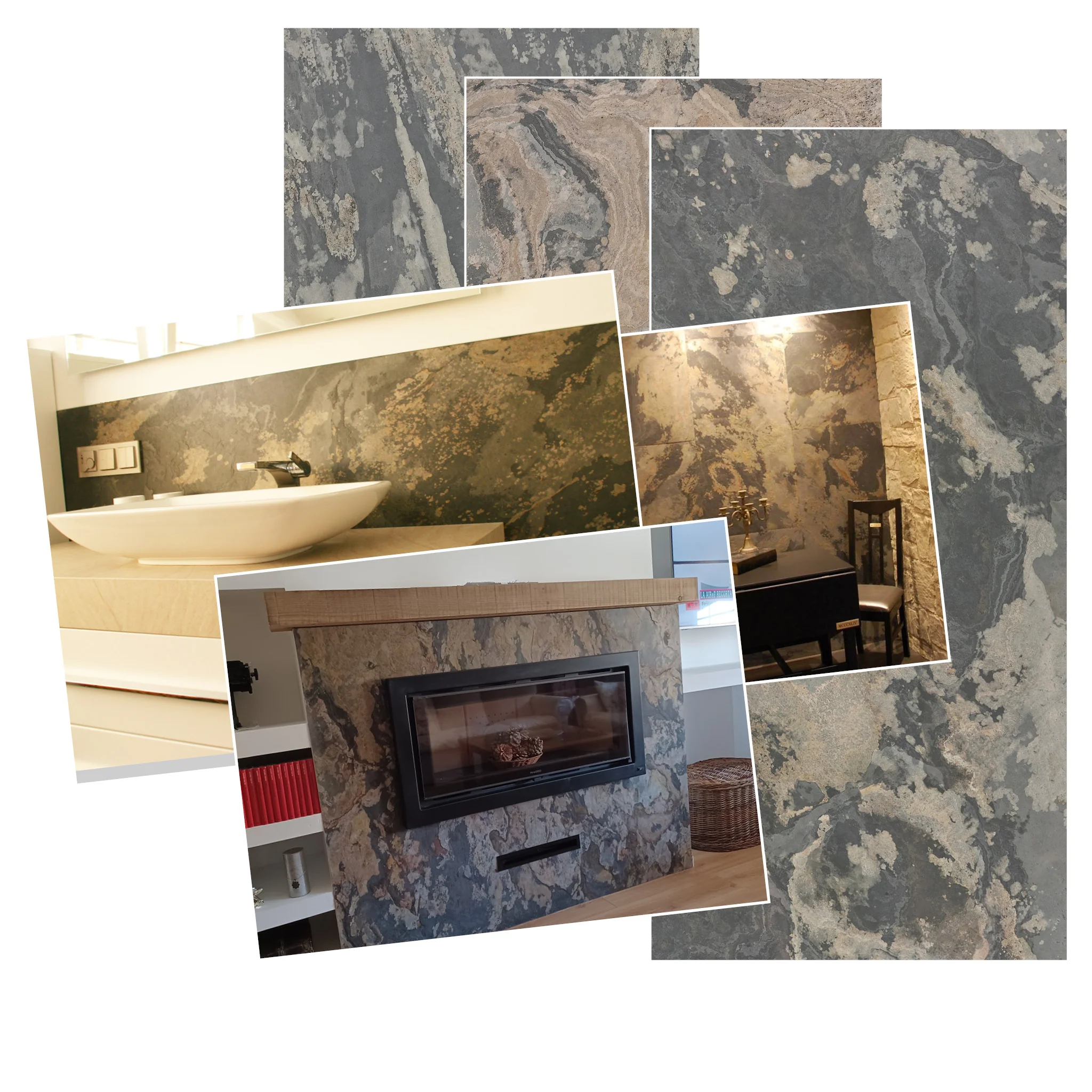 Rustique, Natural Slate Veneer – 12" W x 24" L - Sold By Panel - Image 6