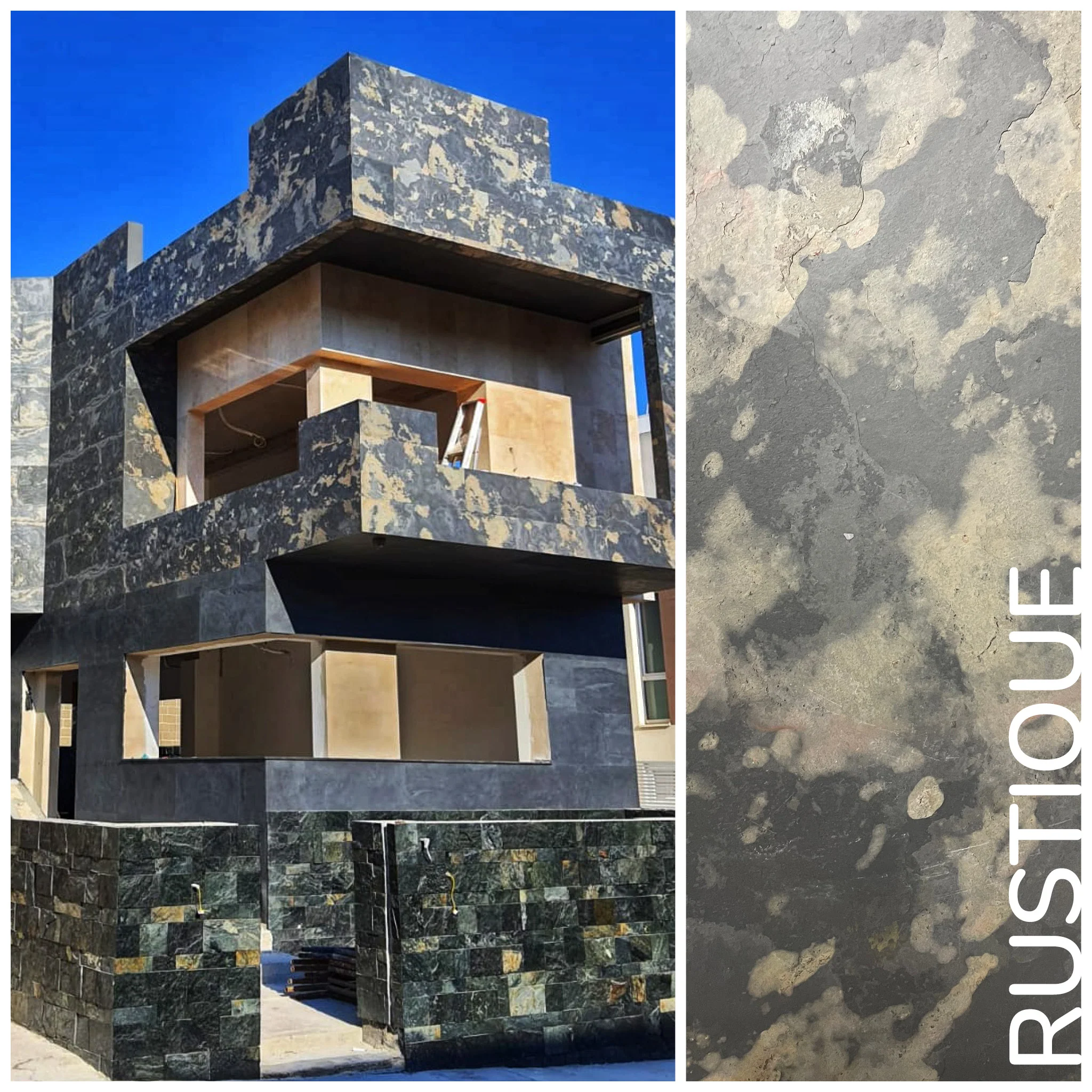 Rustique, Natural Slate Veneer - Sample Sheet (11" L x 4" W) - Image 5