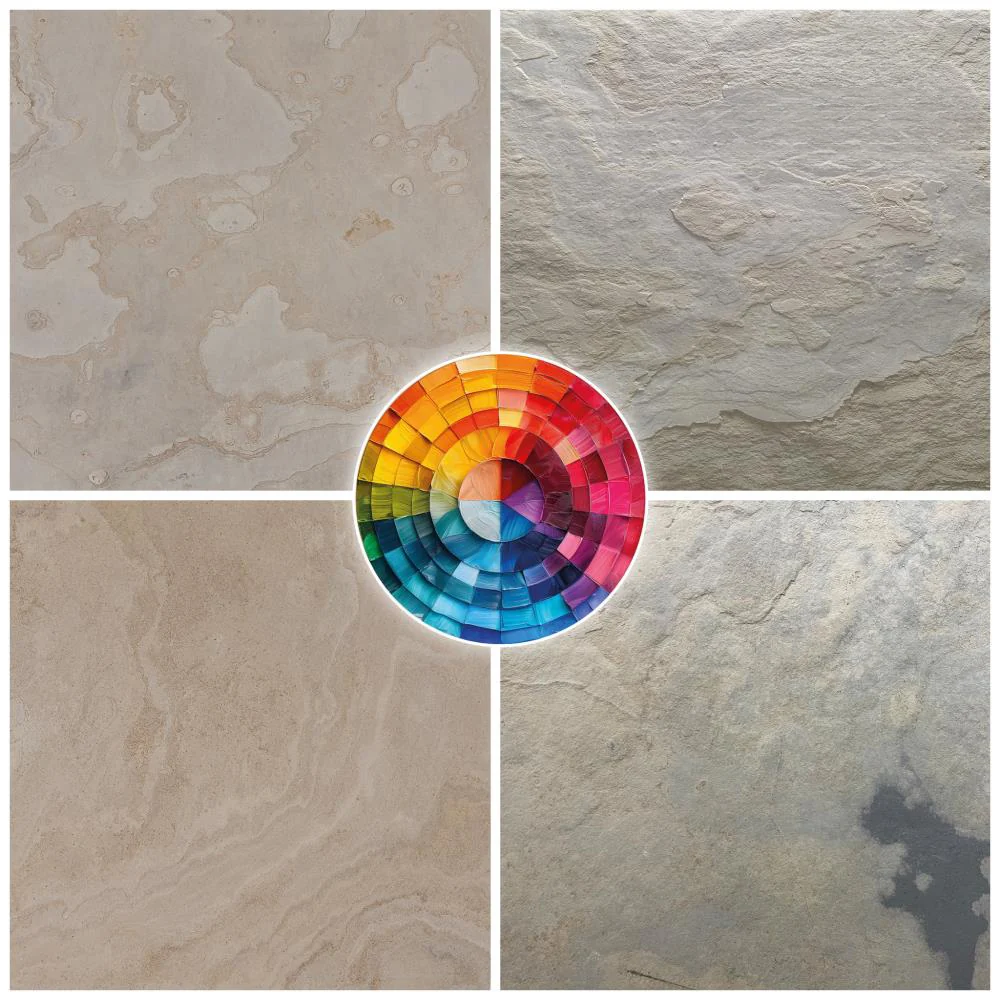 Tan, Natural Slate Veneer - Sample Sheet (11" L x 4" W) - Image 3