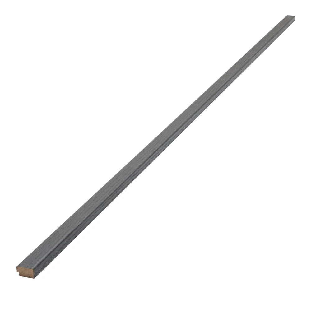Matte Black Oak Acoustic Panel, Varnished Wood - ( 1" Wide Slats ) - Sold 2 Panels Per Carton - Image 5