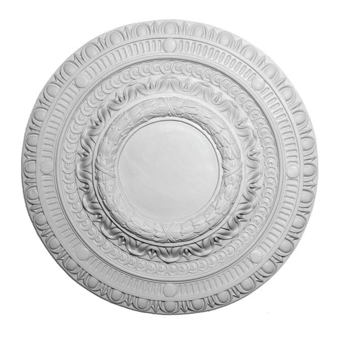 Medallion, Plaster, 26"w x 26"h x 2 3/4"d, Made To Order