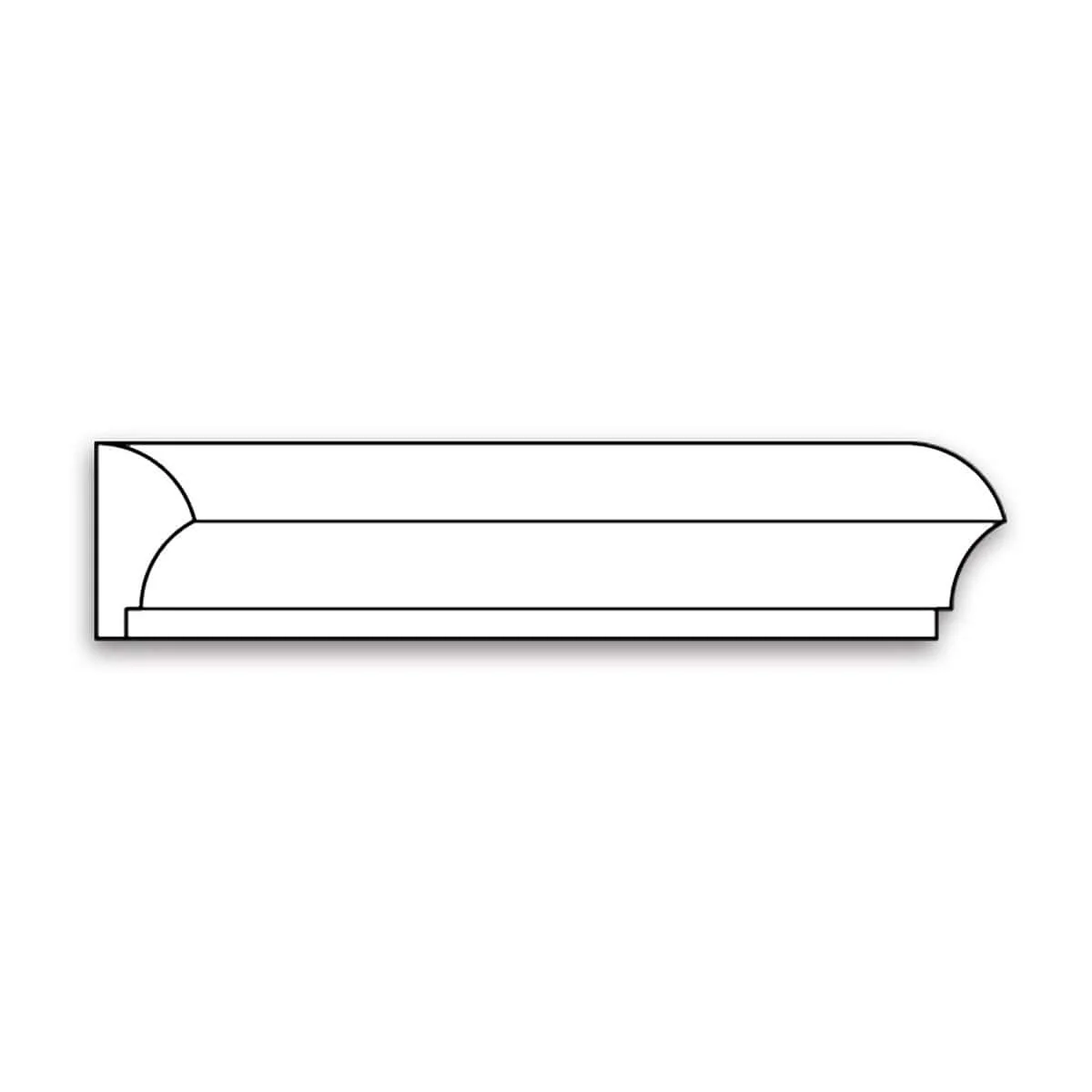Panel Mould, 1 1/4''w x 5/8''d