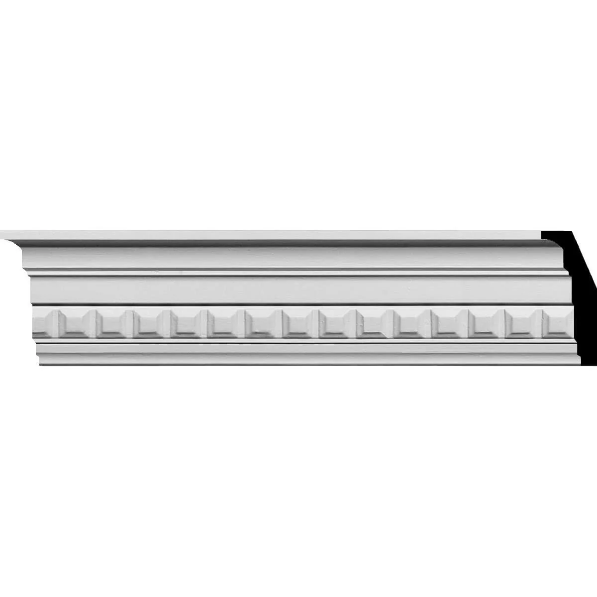 Sequential Crown Moulding, 3 1/2"H x 1 7/8"P x 4"F x 94 1/2"L