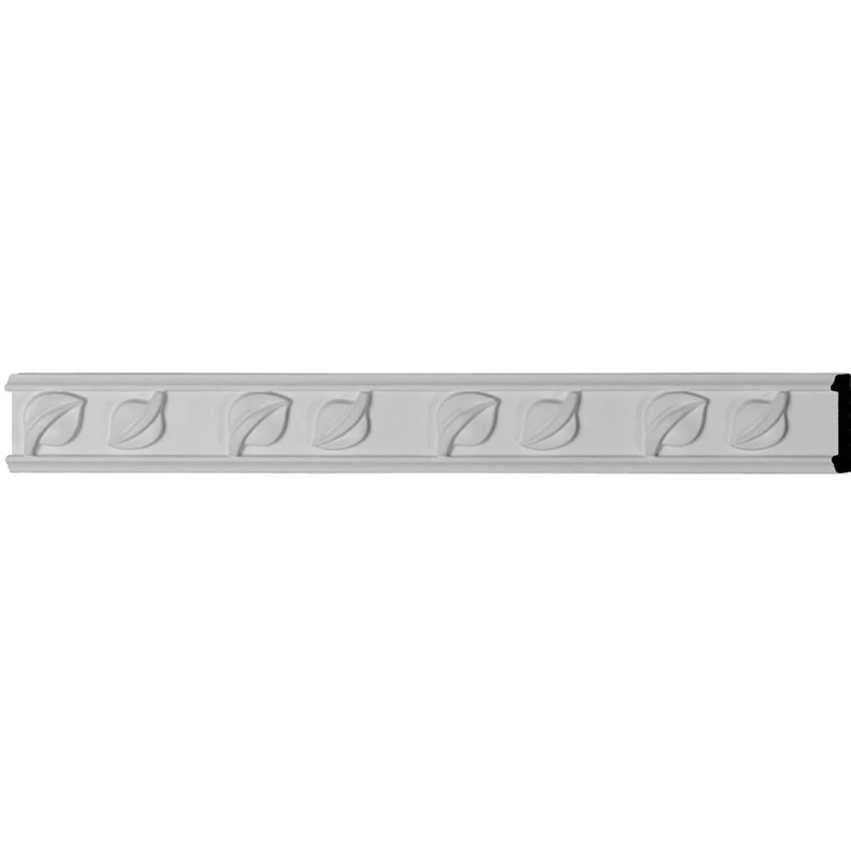 Simple Leaf Panel Moulding, 2"H x 5/8"P x 94 1/2"L
