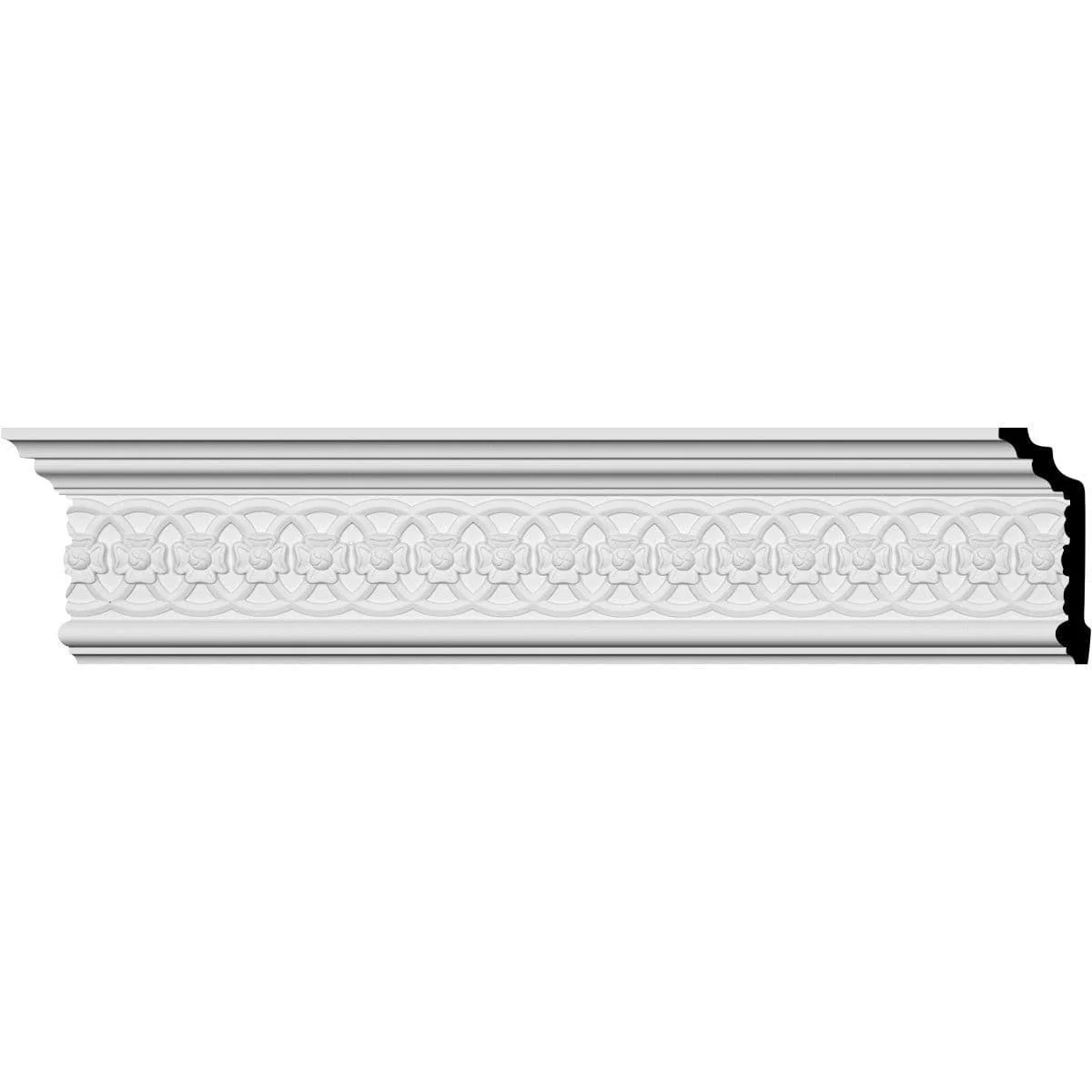 Tomango Crown Moulding, 5 3/4"H x 2 7/8"P x 6 1/2"F x 94 1/2"L