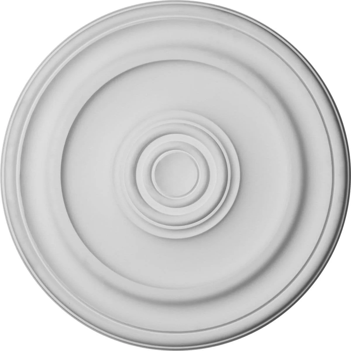 Traditional Ceiling Medallion (For Canopies up to 4 1/2"), 19 3/4"OD x 1 1/2"P